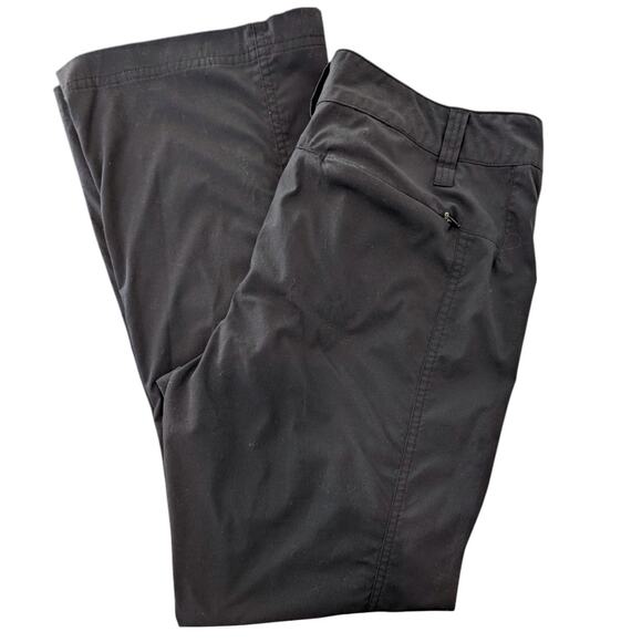 Royal Robbins Black Discovery Pencil Stretch Lightweight Everyday Pant Size 10 - Picture 3 of 5